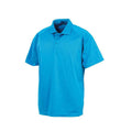 Ocean Blue - Front - Spiro Womens-Ladies Performance Aircool Polo Shirt
