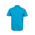 Ocean Blue - Back - Spiro Womens-Ladies Performance Aircool Polo Shirt