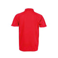 Red - Back - Spiro Womens-Ladies Performance Aircool Polo Shirt