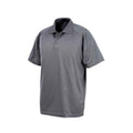 Grey - Front - Spiro Womens-Ladies Performance Aircool Polo Shirt