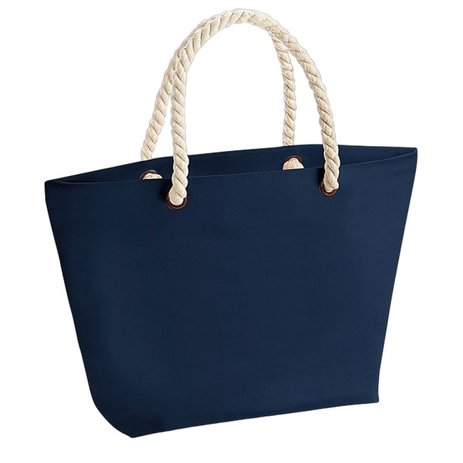French Navy - Front - Westford Mill Nautical Tote Bag