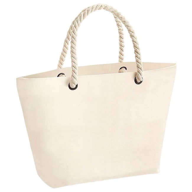 Natural - Front - Westford Mill Nautical Tote Bag
