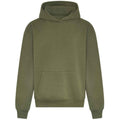 Earthy Green - Front - Awdis Unisex Adult Signature Heavyweight Hoodie