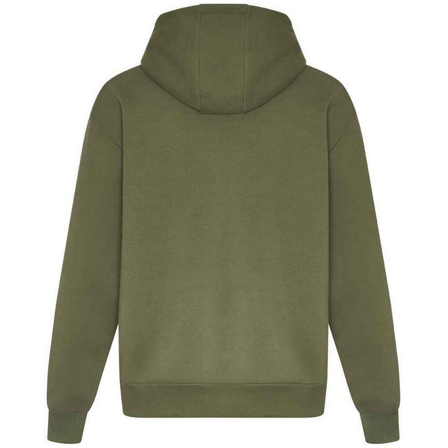Earthy Green - Back - Awdis Unisex Adult Signature Heavyweight Hoodie
