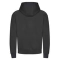 Solid Charcoal - Back - Awdis Unisex Adult Signature Heavyweight Hoodie