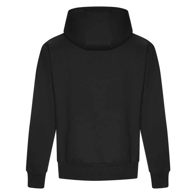 Deep Black - Back - Awdis Unisex Adult Signature Heavyweight Hoodie