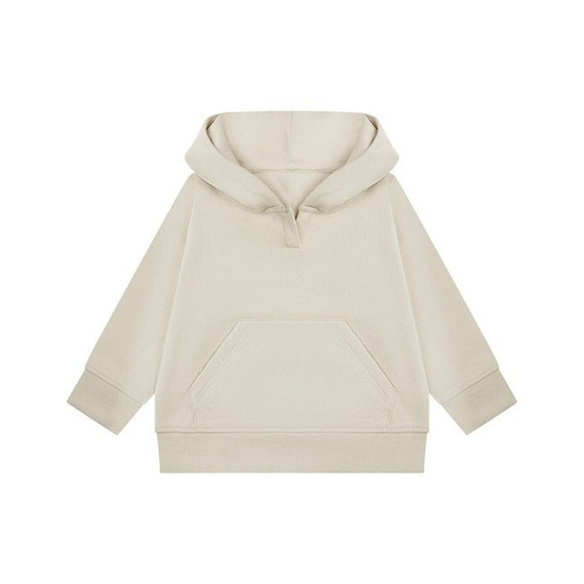 Light Stone - Front - Larkwood Childrens-Kids Sustainable Hoodie
