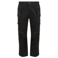 Black - Front - PRORTX Mens Tradesman Cargo Trousers