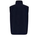 Navy - Back - PRO RTX Mens Fleece Gilet