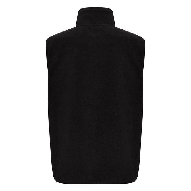 Black - Back - PRO RTX Mens Fleece Gilet