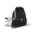 Black - Lifestyle - Bagbase Athleisure Drawstring Bag