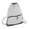 Ice Grey - Front - Bagbase Athleisure Drawstring Bag