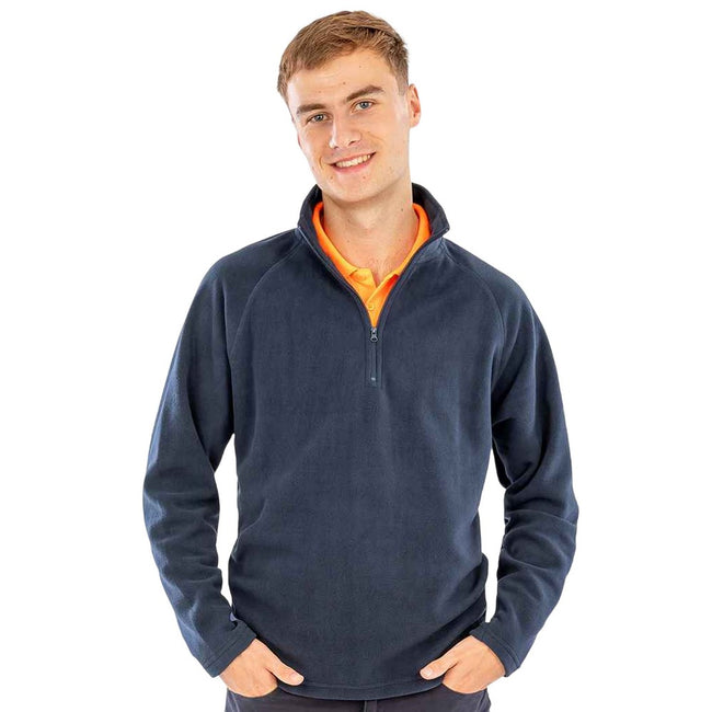 Navy - Back - Result Core Unisex Adult Fleece Top