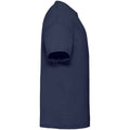 Deep Navy - Side - Fruit of the Loom Childrens-Kids Valueweight T-Shirt