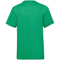Kelly Green - Back - Fruit of the Loom Childrens-Kids Valueweight T-Shirt
