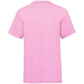 Light Pink - Back - Fruit of the Loom Childrens-Kids Valueweight T-Shirt