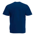 Navy - Back - Fruit of the Loom Childrens-Kids Valueweight T-Shirt