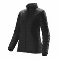 Black - Side - Stormtech Womens-Ladies Nautilus Quilted Pongee Jacket