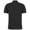 Black - Back - Kustom Kit Mens Klassic Superwash 60C Short-Sleeved Polo Shirt