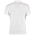 White - Back - Kustom Kit Mens Klassic Superwash 60C Short-Sleeved Polo Shirt