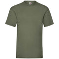 Classic Olive - Front - Fruit of the Loom Mens Valueweight T-Shirt