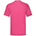 Fuchsia - Back - Fruit of the Loom Mens Valueweight T-Shirt