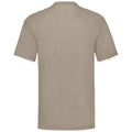 Khaki Green - Back - Fruit of the Loom Mens Valueweight T-Shirt