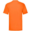 Orange - Back - Fruit of the Loom Mens Valueweight T-Shirt