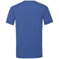 Retro Heather Royal - Back - Fruit of the Loom Mens Valueweight T-Shirt
