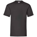 Black - Front - Fruit of the Loom Mens Valueweight T-Shirt