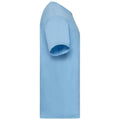 Sky Blue - Side - Fruit of the Loom Mens Valueweight T-Shirt
