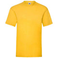 Sunflower - Front - Fruit of the Loom Mens Valueweight T-Shirt