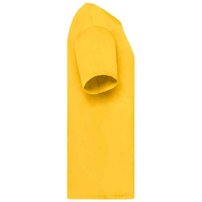 Sunflower - Side - Fruit of the Loom Mens Valueweight T-Shirt