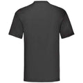 Black - Back - Fruit of the Loom Mens Valueweight T-Shirt