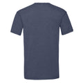 Vintage Navy - Back - Fruit of the Loom Mens Valueweight Heather T-Shirt