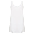 White - Front - SF Womens-Ladies Slounge Tank Top