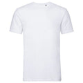 White - Front - Russell Mens Authentic Organic T-Shirt