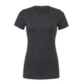 Dark Grey Heather - Front - Bella + Canvas Womens-Ladies The Favourite T-Shirt