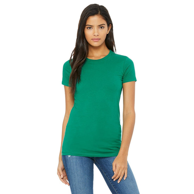 Kelly Green - Front - Bella + Canvas Womens-Ladies The Favourite T-Shirt