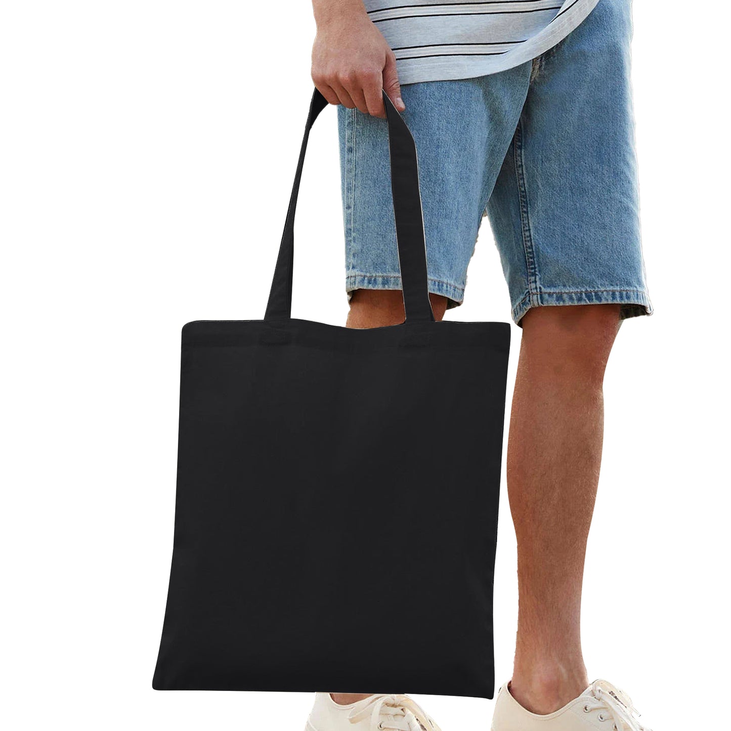 Black - Back - Westford Mill Reusable Crossbody Bag