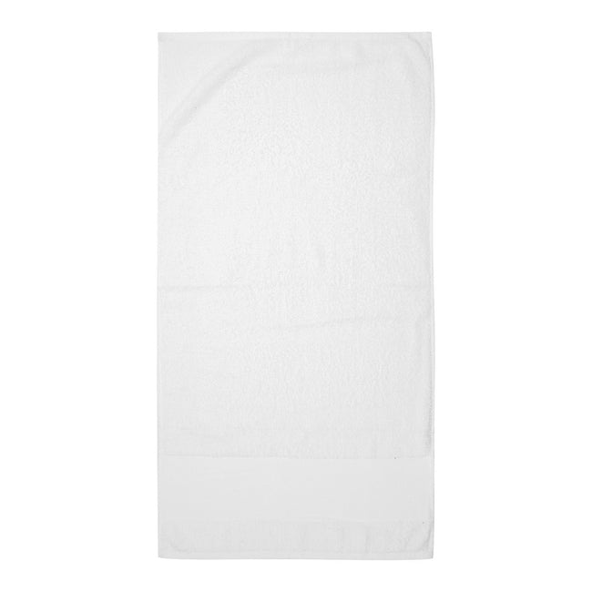 White - Front - Towel City Printable Cotton Hand Towel