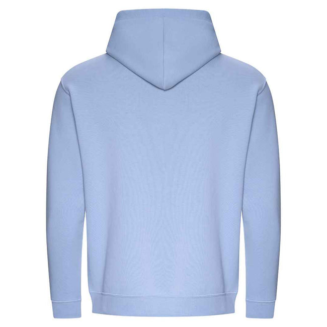 Sky Blue - Back - Awdis Womens-Ladies Organic Cotton Hoodie