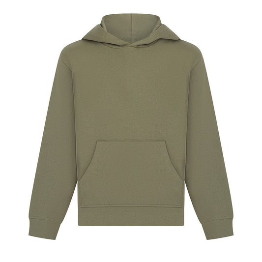 Khaki Green - Front - SF Minni Childrens-Kids Sustainable Hoodie