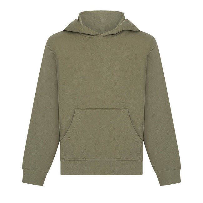 Khaki Green - Front - SF Minni Childrens-Kids Sustainable Hoodie