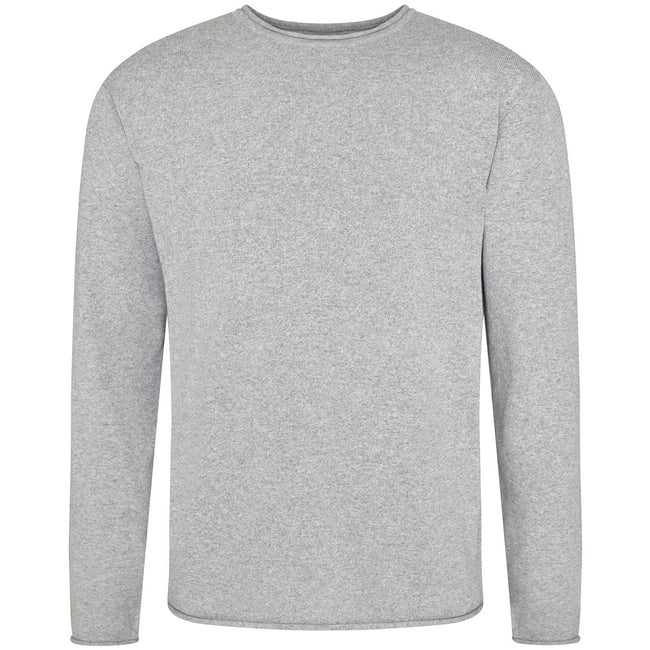Heather Grey - Front - Ecologie Unisex Adult Arenal Knitted Sweatshirt