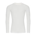 Arctic White - Front - Awdis Mens Recycled Active Base Layer Top