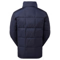 Navy - Back - 2786 Mens Fourteener Box Quilted Jacket