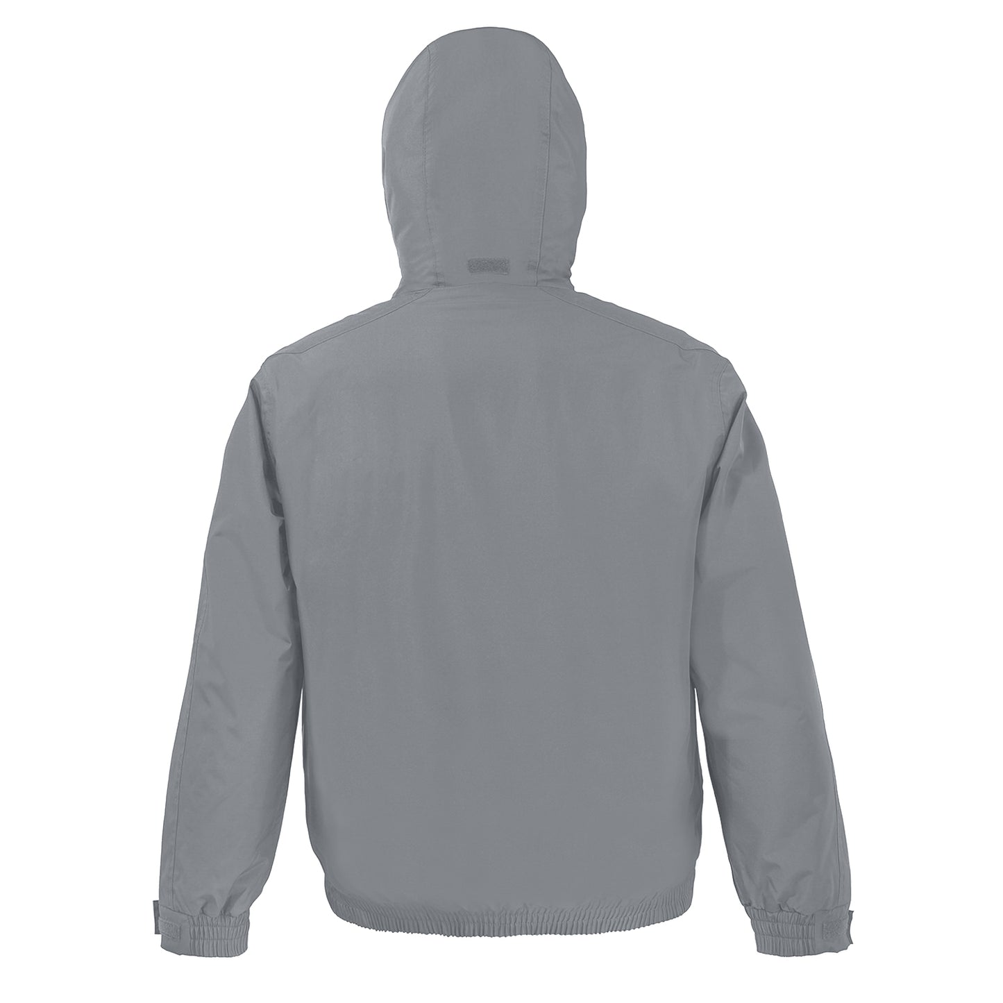 Grey - Back - Result Core Mens Channel Jacket