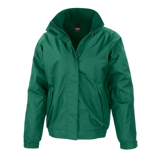 Bottle Green - Front - Result Core Mens Channel Jacket