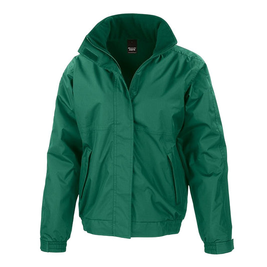 Bottle Green - Front - Result Core Mens Channel Jacket